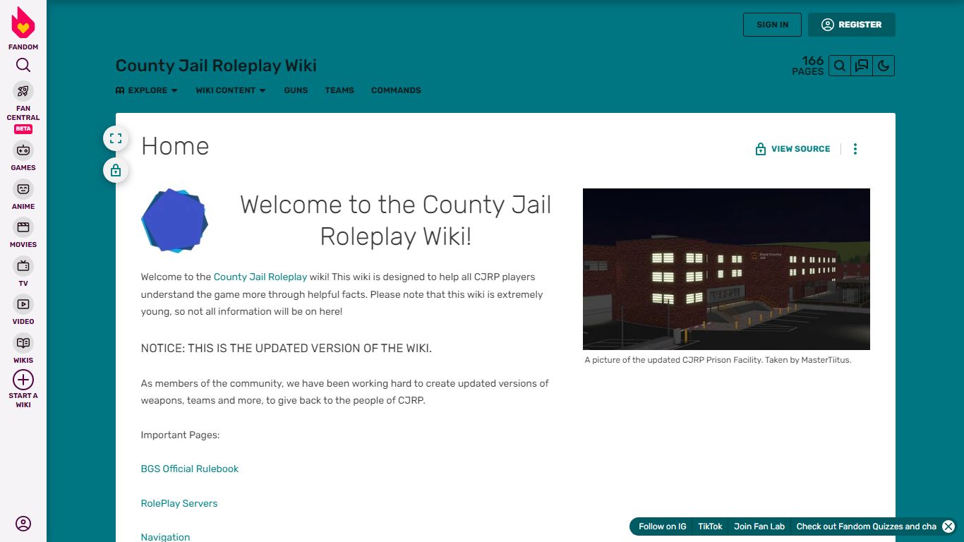 County Jail Roleplay Wiki | Fandom